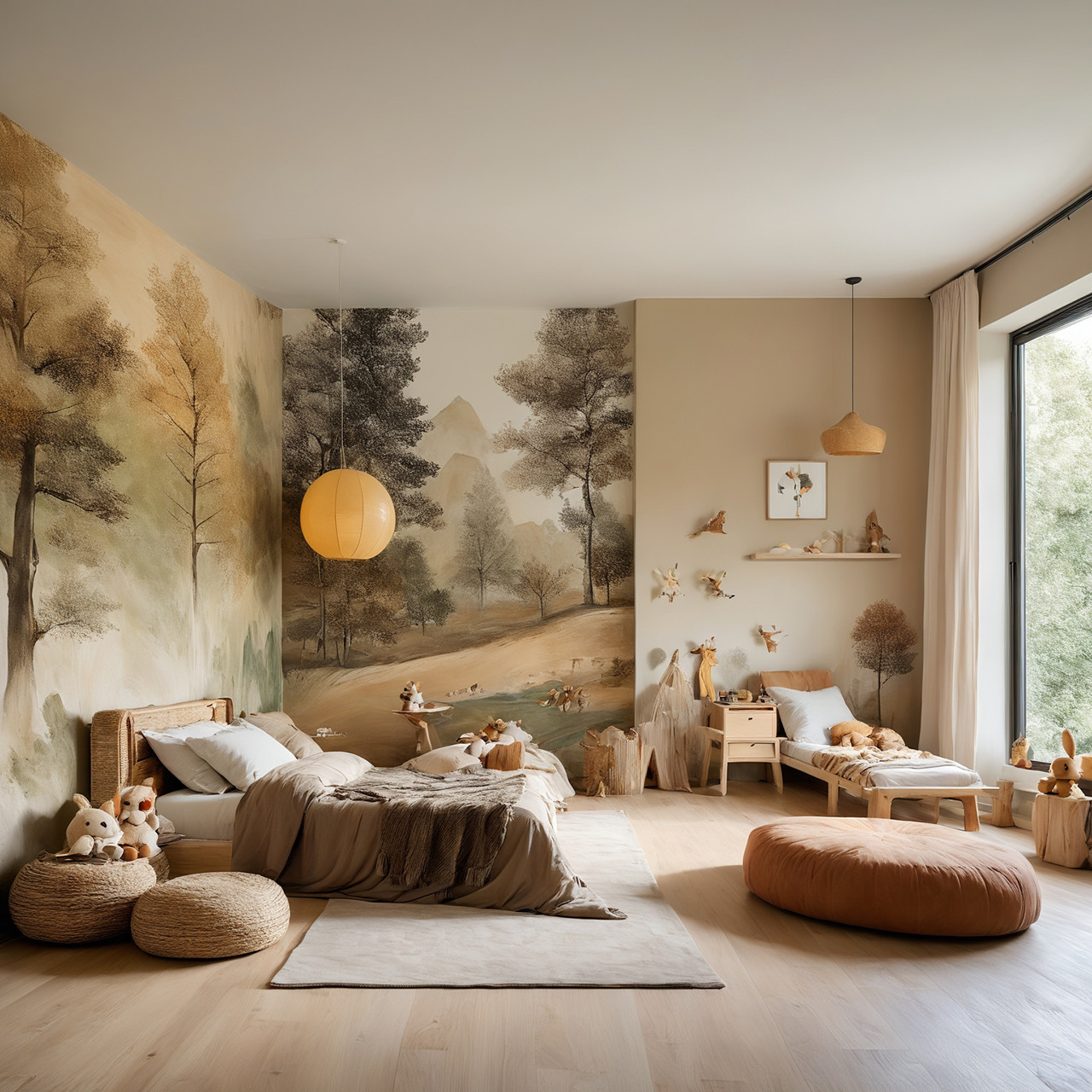 Forest House Children’s Bedroom
