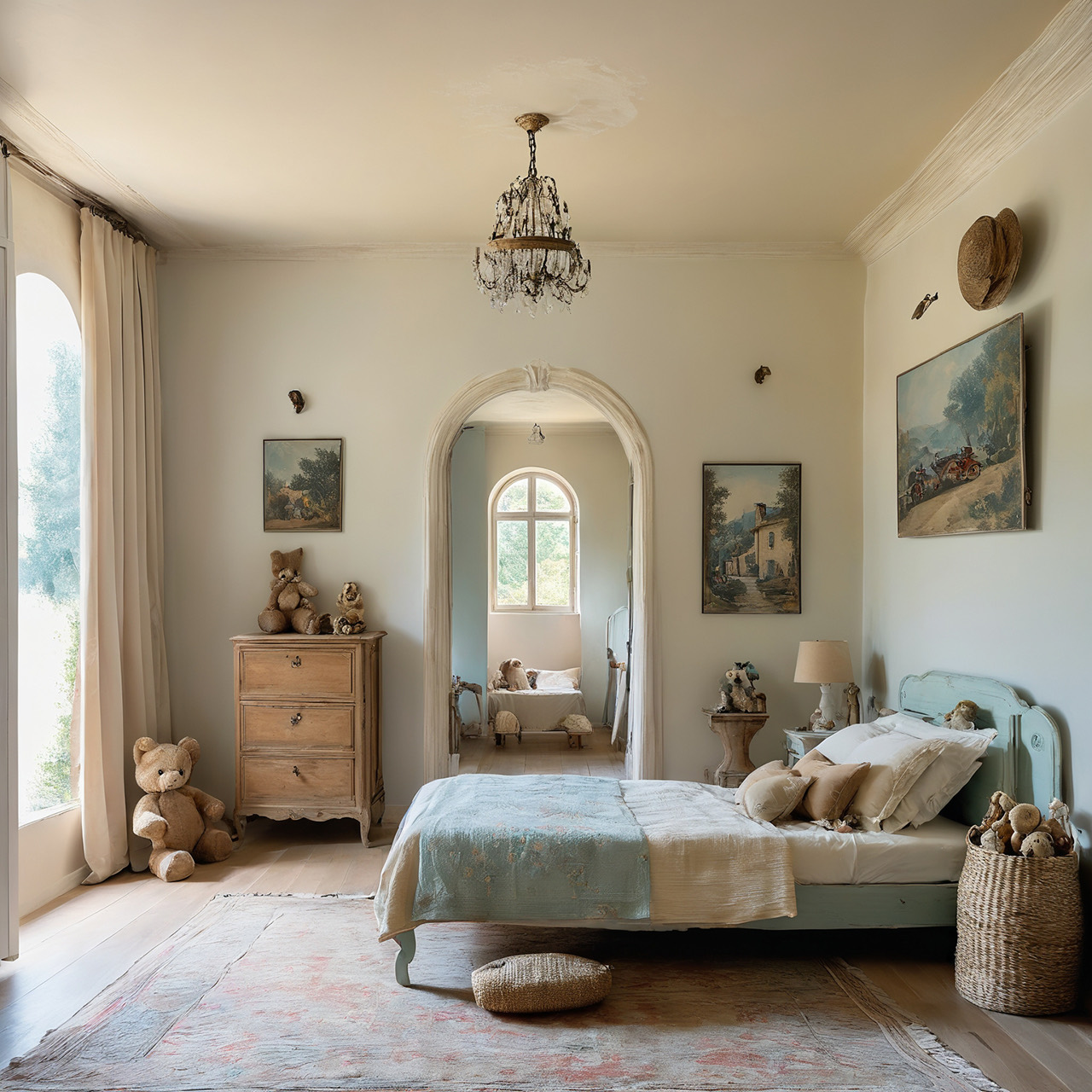 French House Children’s Bedroom