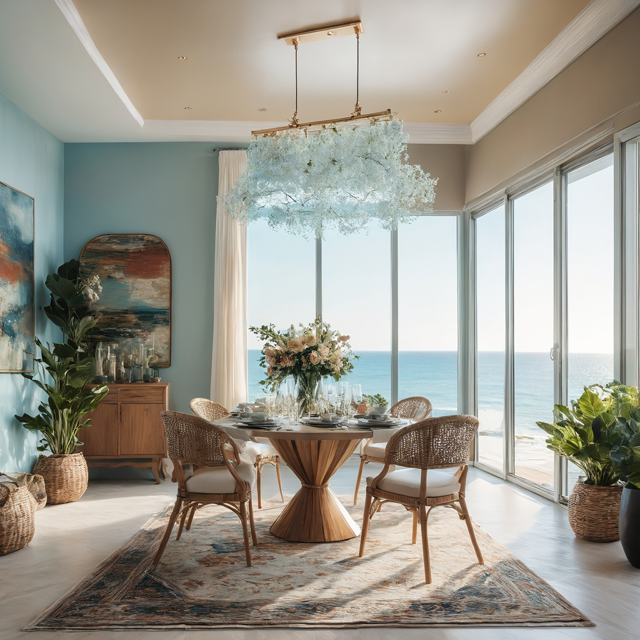 Beach House dining room