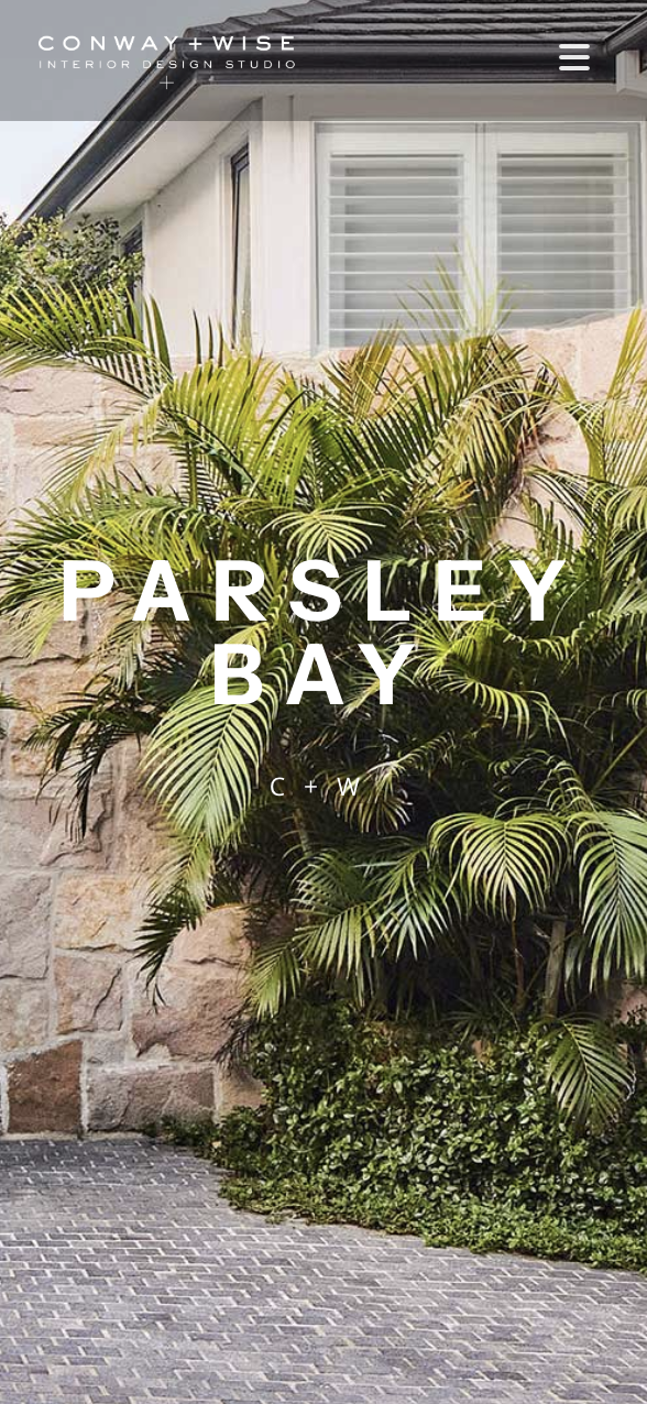 Conway + Wise Parsley Bay selected project page